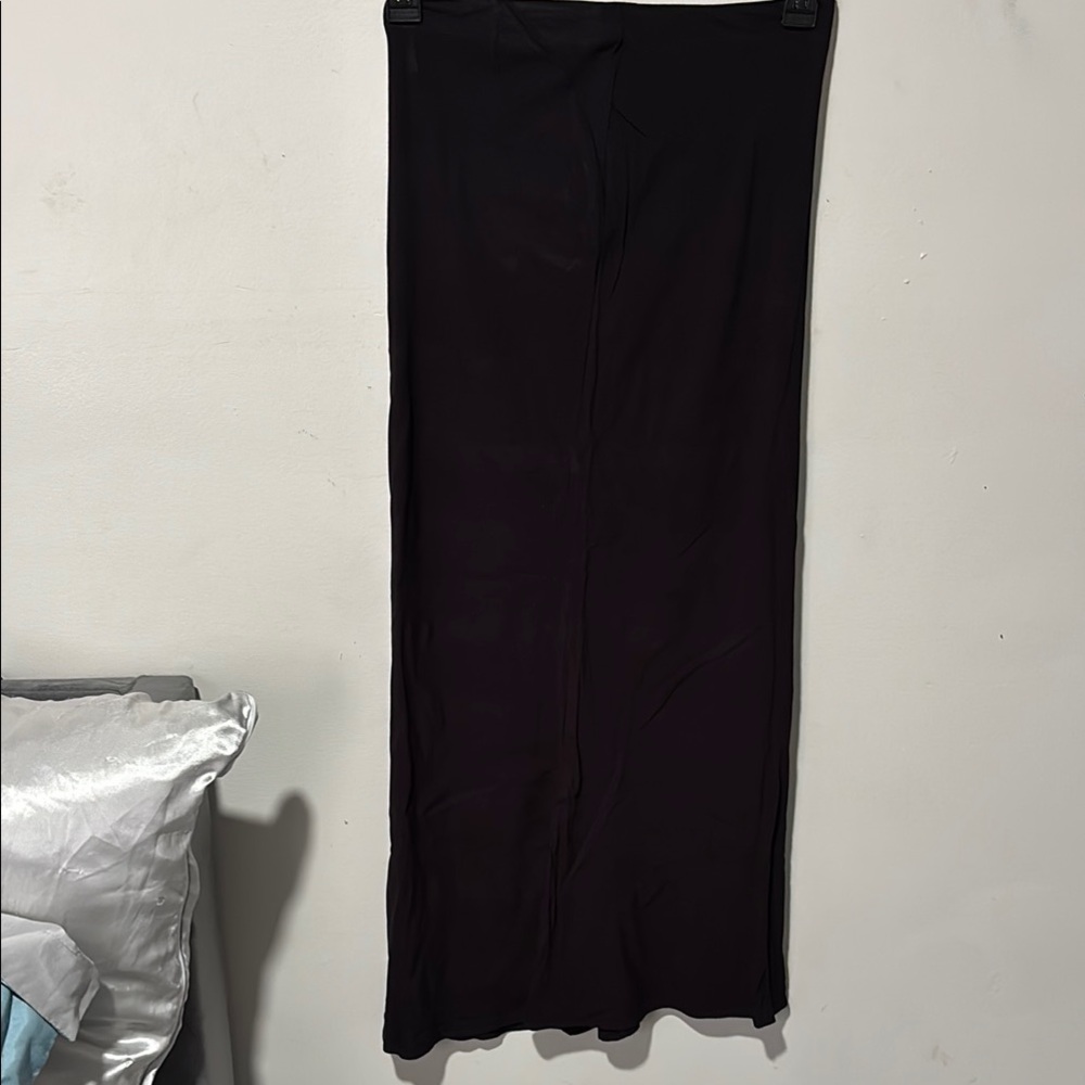 Elegant Black Maxi Skirt